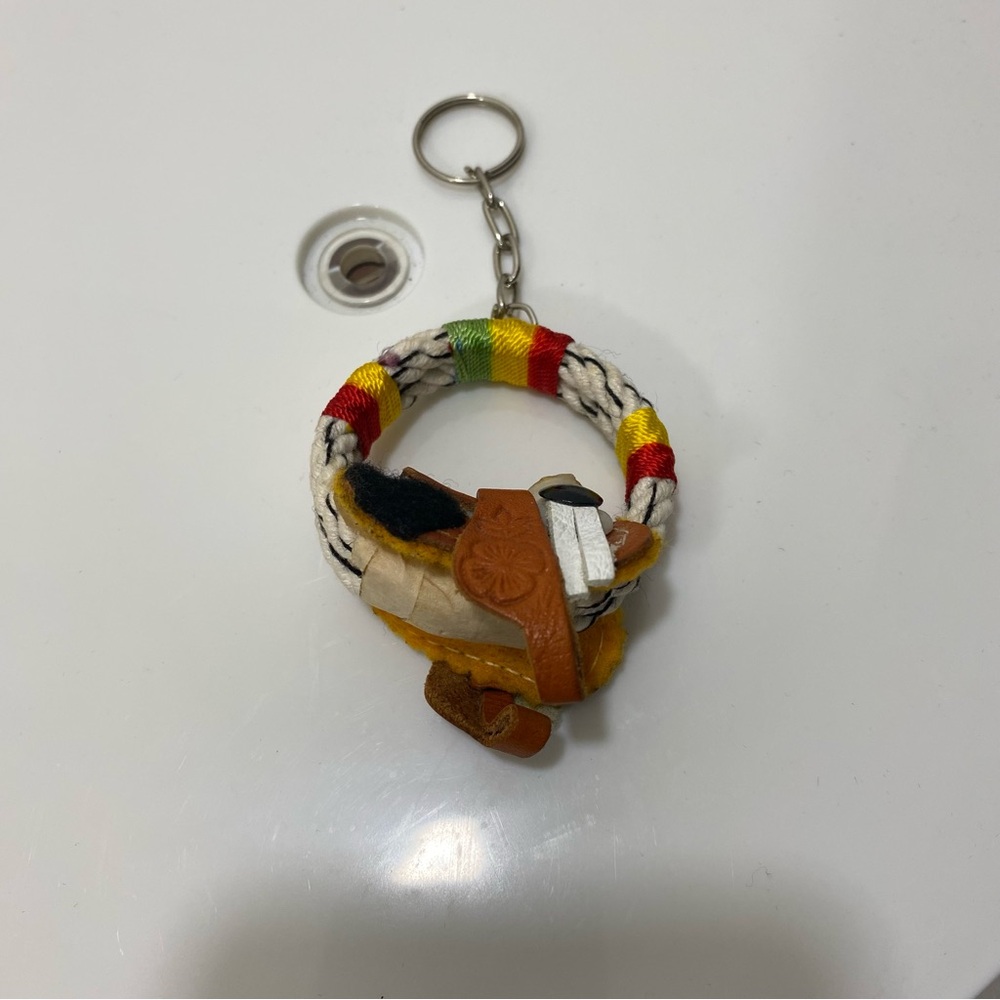 Rodeo Saddle Horse‎ Key Chain Western Southwestern Rope Ranch Cowboy Cowgirl